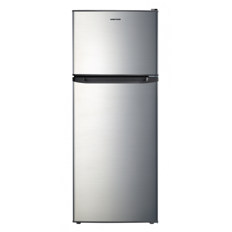 UNITED UDX-2806NF 280lt Inox Ψυγείο Δίπορτο